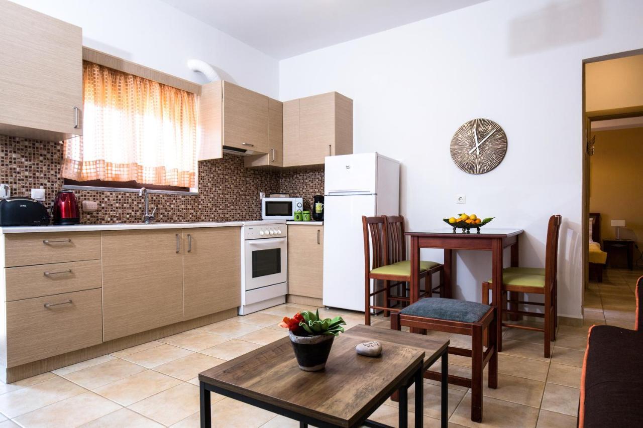 Anastellar Aparthotel Kissamos Bagian luar foto